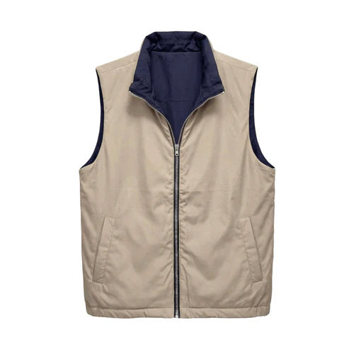 MIDNIGHT NAVY REVERSIBLE BODYWARMER