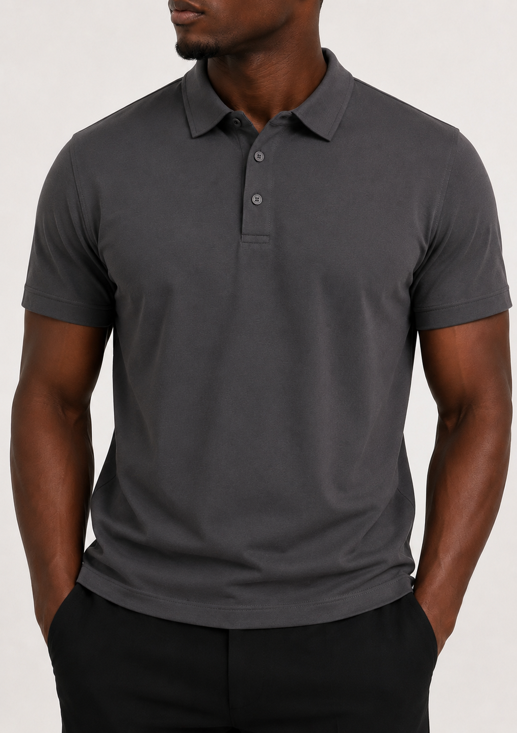 SLATE GREY POLO