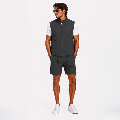 ESSENTIAL GREY TWIN SET