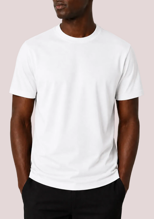 White Shiny T-Shirt