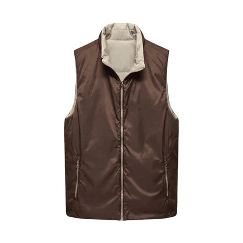 MOCHA REVERSIBLE BODYWARMER